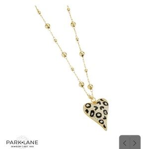 Park Lane Wildcat Heart Necklace